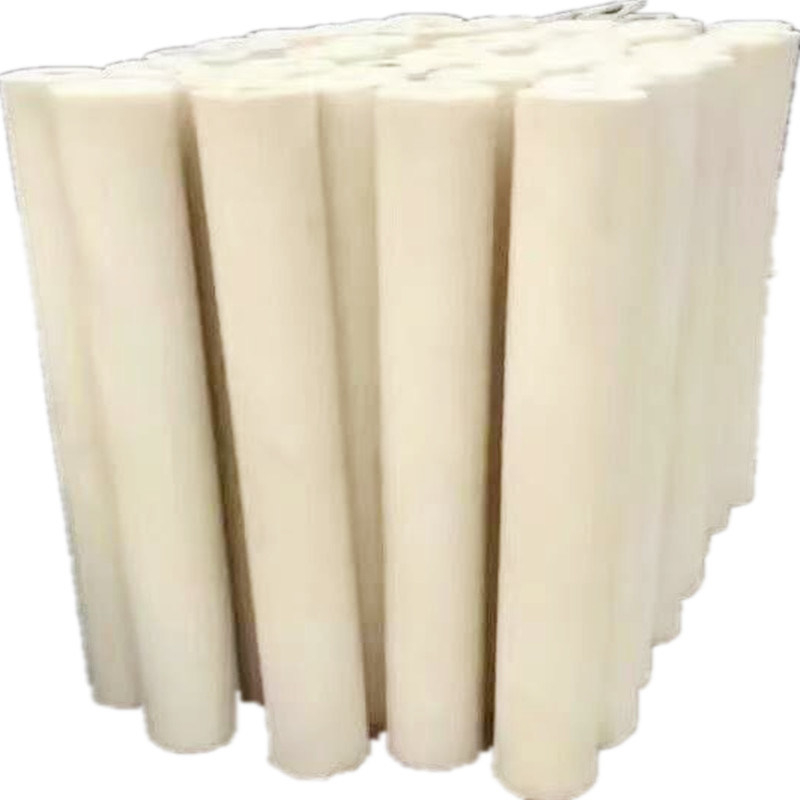 Desconto Haste redonda de nylon de plástico branco pa6 haste pa66