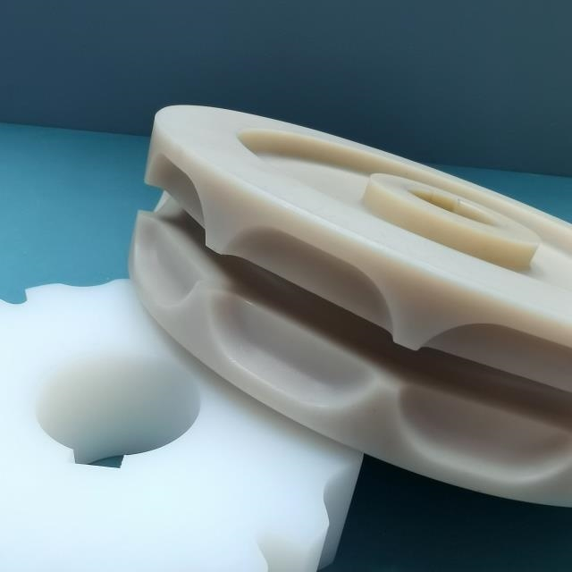 Varas plásticas de nylon do PA redondo da poliamida da resistência à temperatura