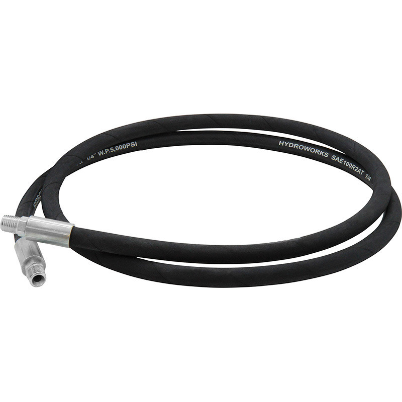 Mangueira hidráulica de escavadeira SAE R1 R2 R4 R4 R5 Mangueira de alta pressão Mangueira de óleo flexível de temperatura hidráulica