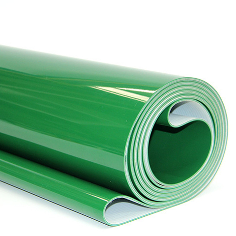 Preço barato 1mm-8mm PVC verde/PU/correias transportadoras de borracha