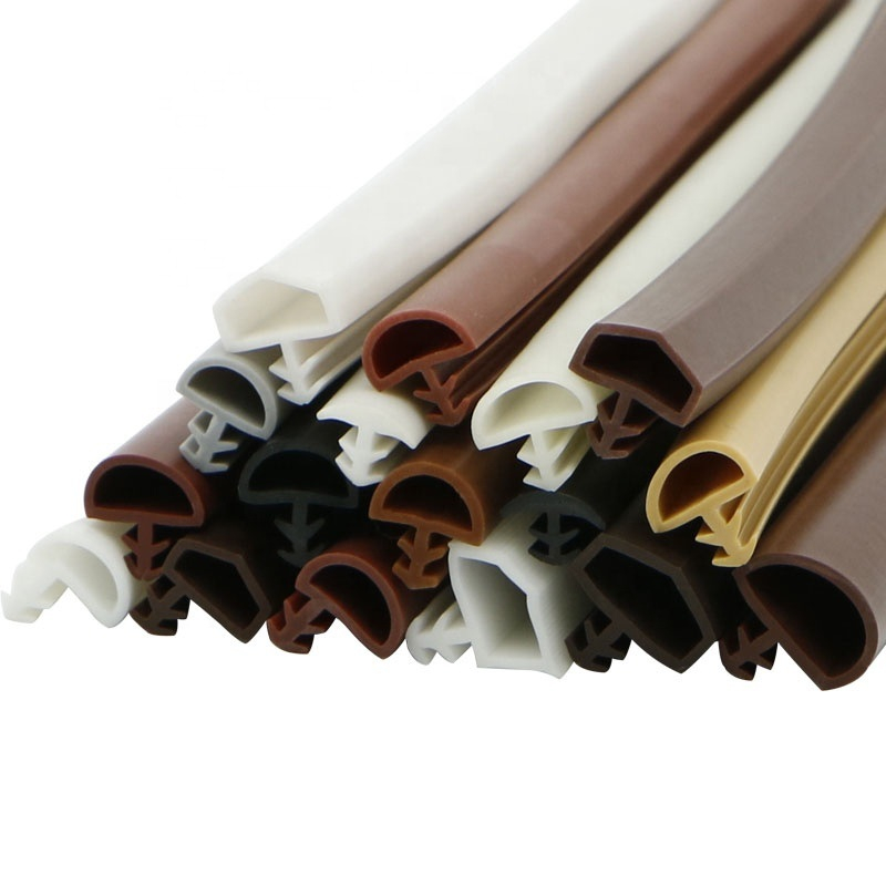 TPE/PVC/tira de vedação contra intempéries de silicone para porta de madeira