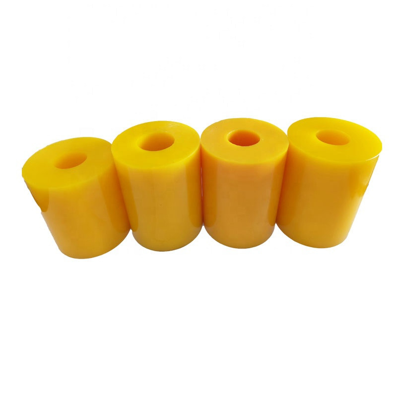 Peças de PU com bucha de poliuretano resistente ao desgaste amarelo Shore 70A-90A da China