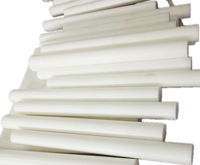Desconto Haste redonda de nylon de plástico branco pa6 haste pa66