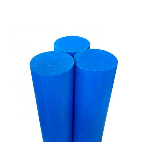 Natural extrudado PA6 50mm Nylon Rod Blue Nylon Rod