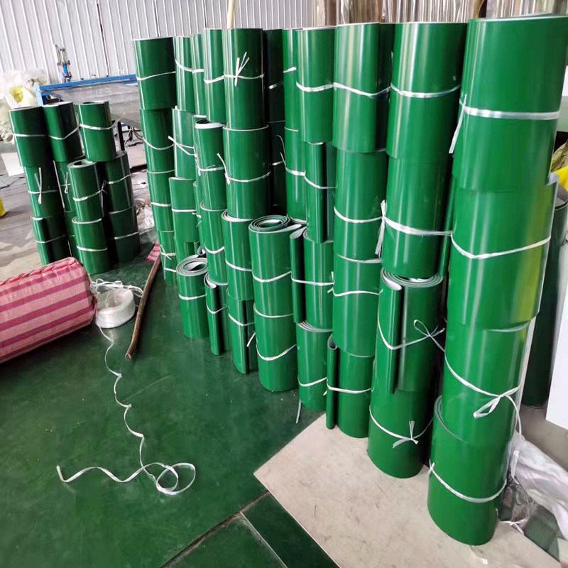 Correias transportadoras de PVC verde de alta qualidade