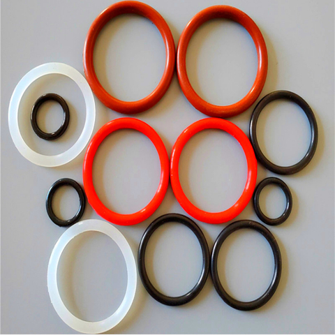 O-Ring /NBR FKM EPDM VMQ Silicone O-ring Borracha Oring Seals fabricados na China suppier 