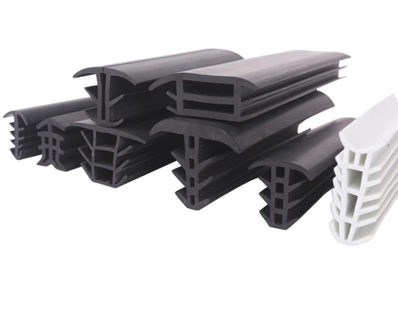 Tipo de ranhura TPE/PVC/tira de vedação contra intempéries de silicone para porta de madeira