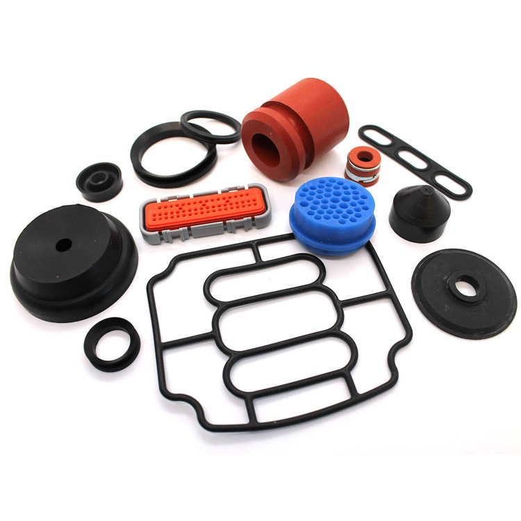 A borracha de silicone feita sob encomenda parte produtos de borracha feitos silicone moldados por compressão
