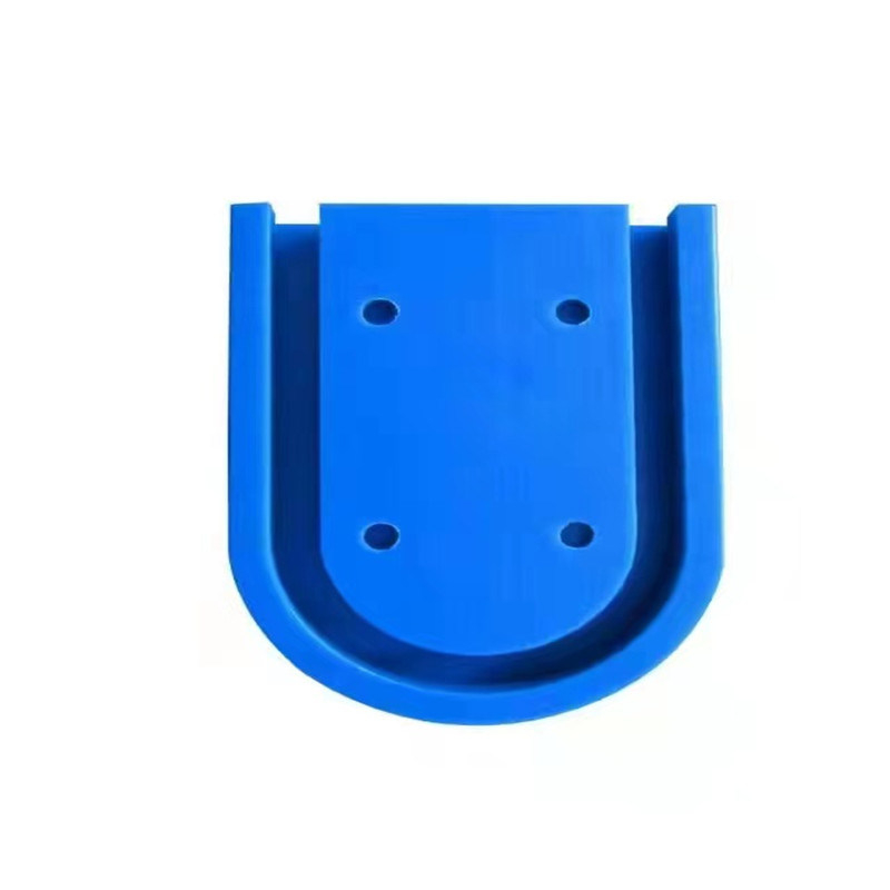 Guia lateral do transportador Blue Wear UHMWPE Guia da corrente transportadora UHMW