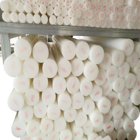 Preço baixo Haste redonda de nylon de plástico pa6 haste pa66