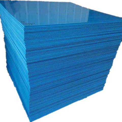 Fornecedor da China Placa Platstic Azul PA66/PE Placa/Placa
