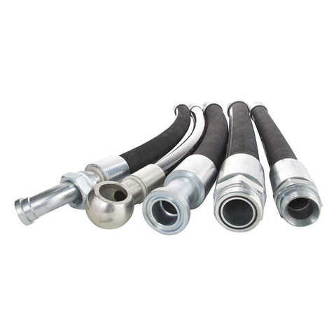 DIN En 853 856 R13 R14 R15 R16 R17 DIN Mangueira de borracha hidráulica industrial de alta pressão