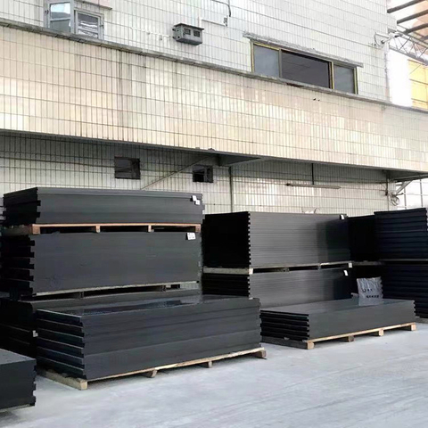 Fornecedor da China Placa Platstic Placa UHMWPE preta Placa UHMWPE