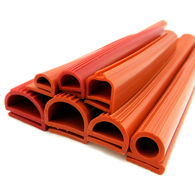 Amostra grátis de tiras de vedação de esponja de espuma de borracha de silicone extrudada da China