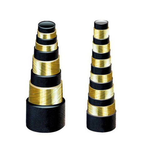 Venda por atacado DIN En 853 856 Mangueira de borracha hidráulica industrial de alta pressão