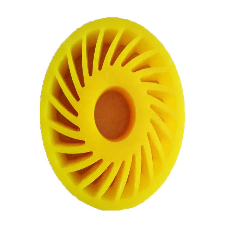 Peças de PU com bucha de poliuretano resistente ao desgaste amarelo Shore 70A-90A da China