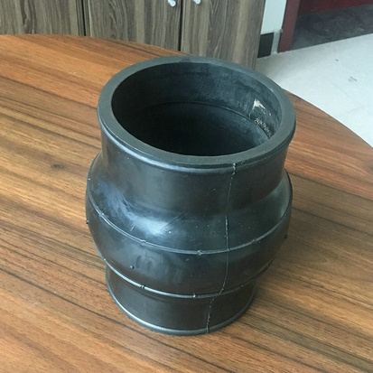 Junta flexível de expansão de fole de borracha de aço forjado flange para tubo