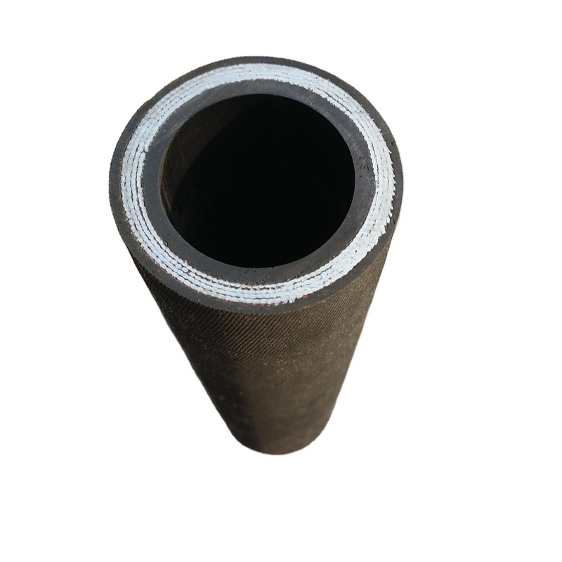 3/4 de polegada SAE 100r2at / 2sn trança de fio de aço de alta pressão resistente a óleo mangueira hidráulica de piques de borracha para escavadeira