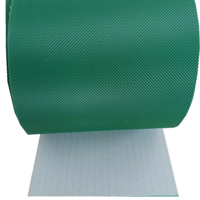 Preço barato 1mm-8mm PVC verde/PU/correias transportadoras de borracha