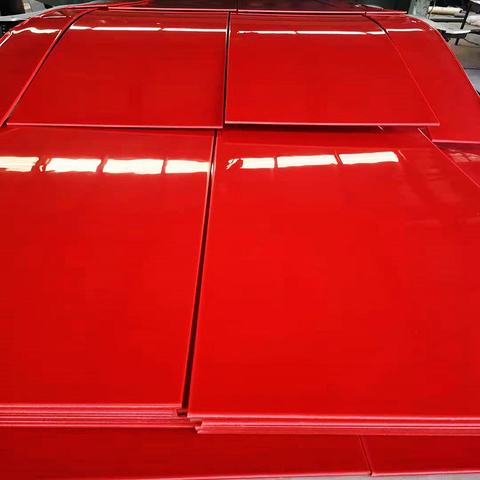 Fornecedor da China Platstic Board Red Cast PA66/PE/POM/Peek Board