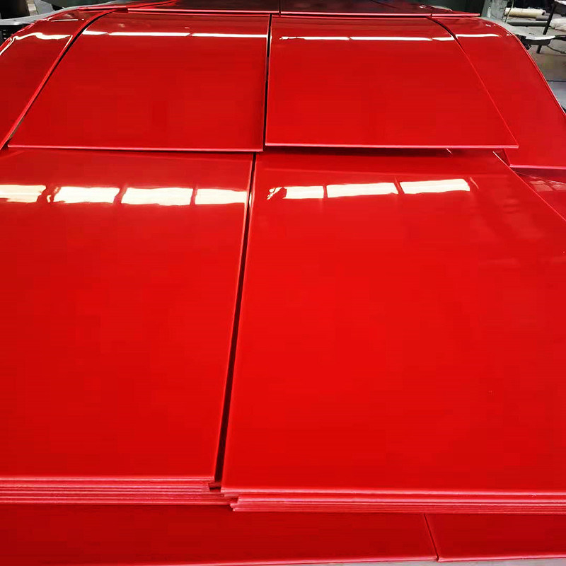 Fornecedor da China Platstic Board Red Cast PA66/PE/POM/Peek Board