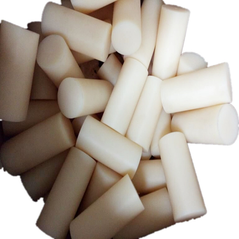 Desconto Haste redonda de nylon de plástico branco pa6 haste pa66